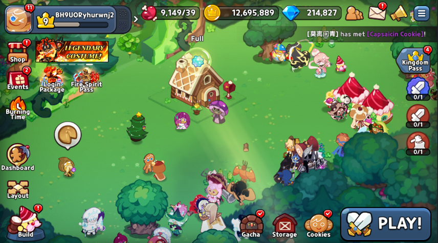 [Dark Cacao Server] 120k Crystals| 1 Cookie You Choose | 200-400 Cookie Cutters|1 Ancient+ 20 Random Epics