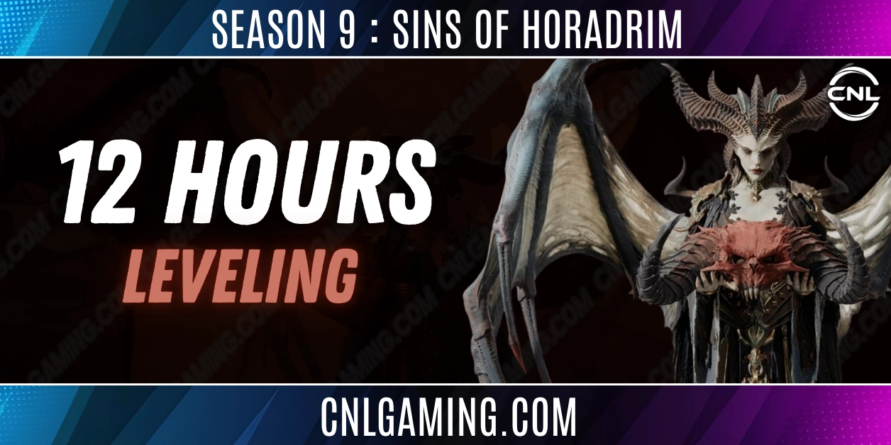 Hardcore Season 9 | 12 Hours Package Leveling