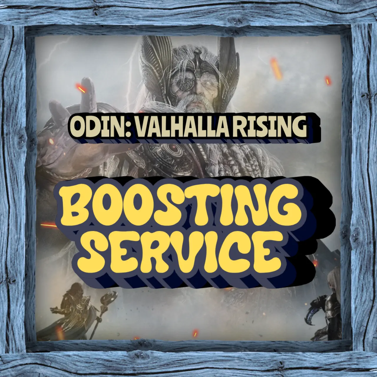 Boosting 1 to 25 and complete Main Quest - 12 part on Midgard | All Region/ Server
