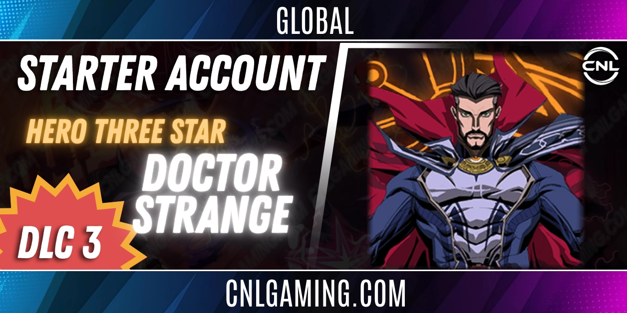 [Starter ACCOUNT][Global] 1 Hero Three-star - Doctor Strange | DLC 3