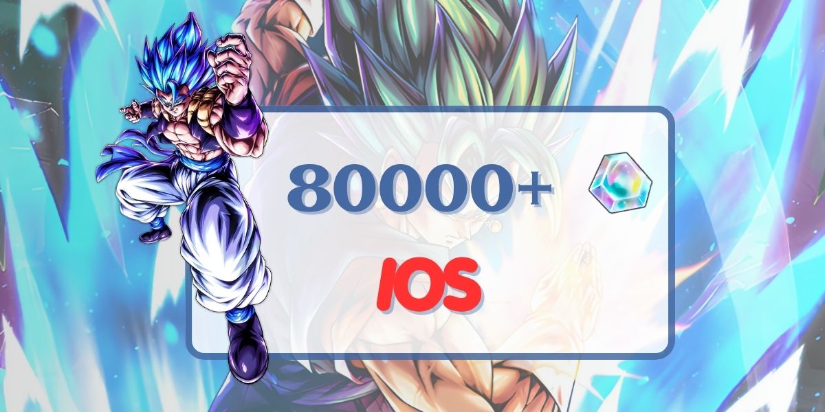 IOS GLOBAL 80000 - 85000 Chrono Crystal + 200+ tickets de invocação aleatórios