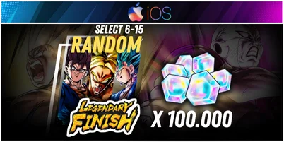 IOS GLOBAL 100000 Chrono Crystal +[Account Farmed Starter-BNID] Random 6-15 LF