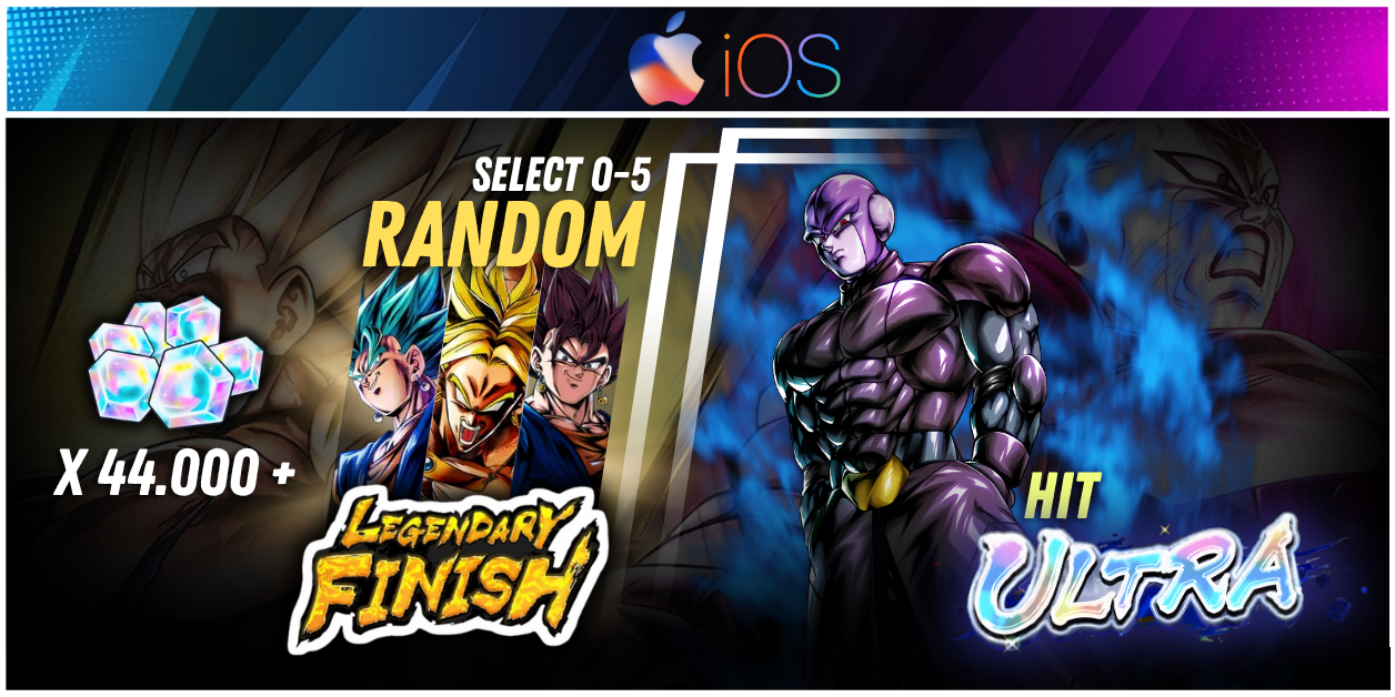 IOS Global UL HIT + 44000 Chrono Crystal + 0-5 random LF