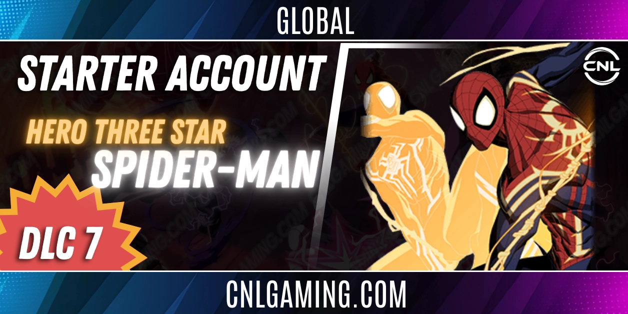 [Starter ACCOUNT][Global] 1 Hero Three-star - Spider-Man | DLC 7