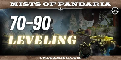 Mists of Pandaria | Leveling 70-90 | VPN + All loot/ Gold | Fast 24/7