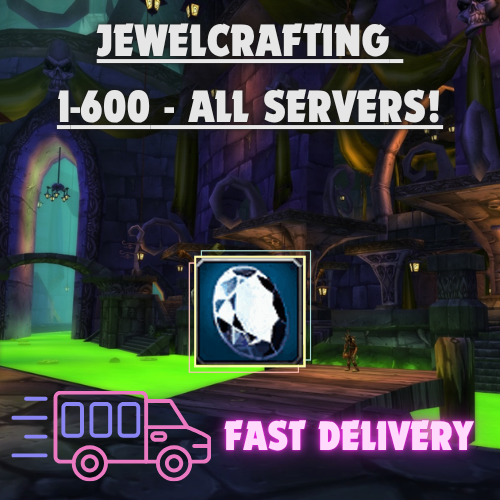 WOW Mist of Pandaria Classic/ Jewelcrafting 1-600 US Leveling Kit/DIY Package/ More details at descriptions