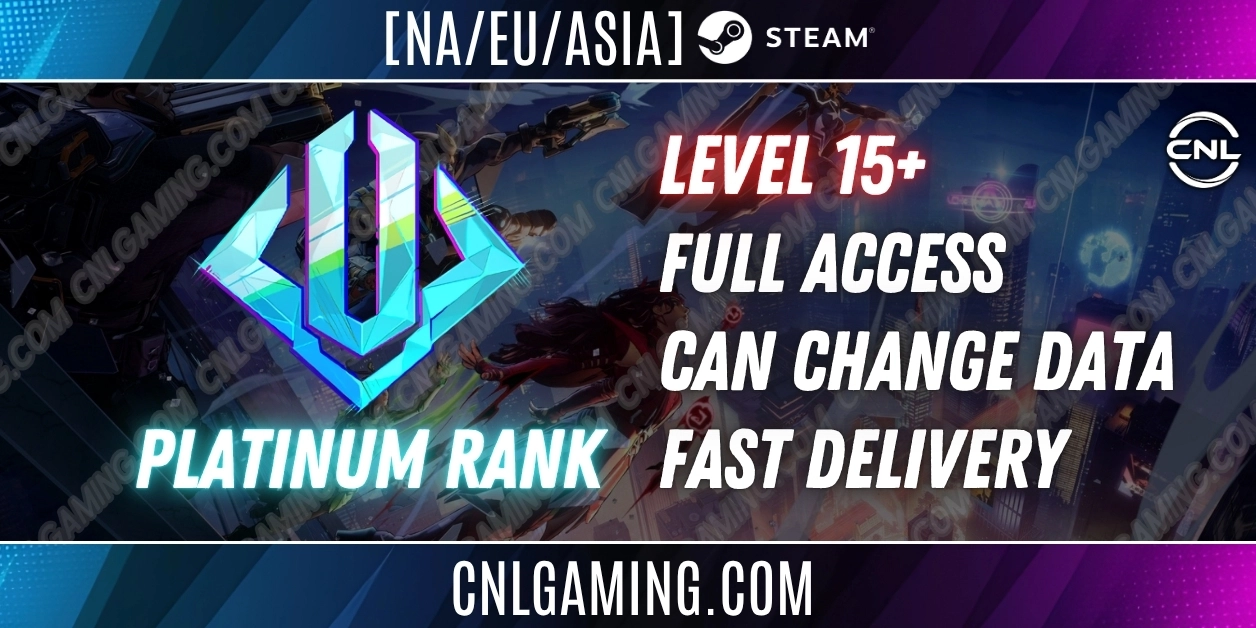 [NA/EU/ASIA] [STEAM] Marvel Rival | Level15+ | Platinum Rank | Season 4.5 | Full Access | Can Change Data | Fast Delivery
