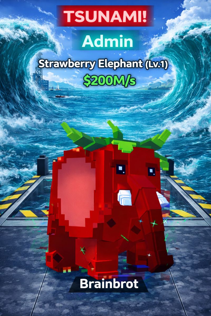 STRAWBERRY ELEPHANT (ADMIN) lv 1 | 200M/s