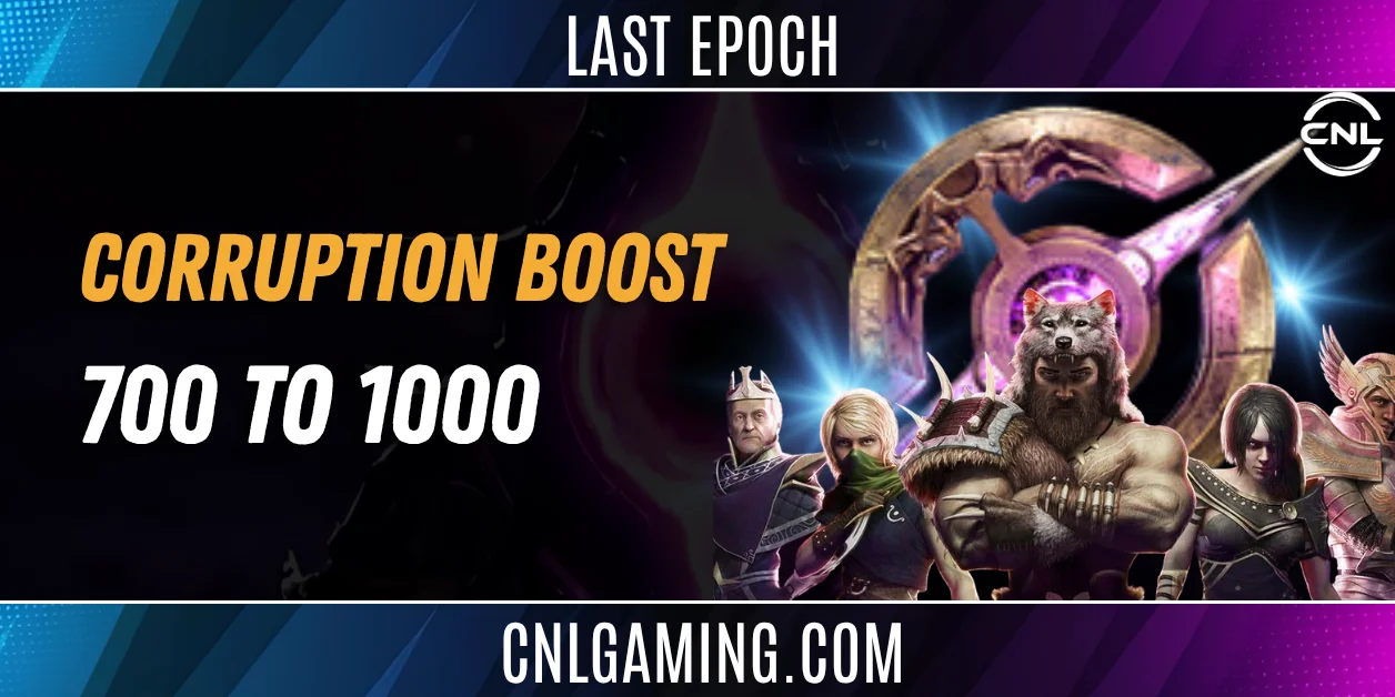 Tombs of the Erased | Boost Corruption All Time Line From 700 to 1000