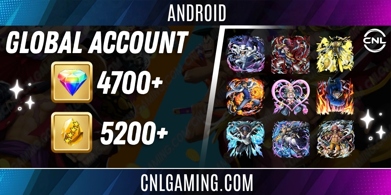 Android [Global] 4700+ Gems | 2 EX (Random or Selectable) | 5200+ 4-Star Fragments