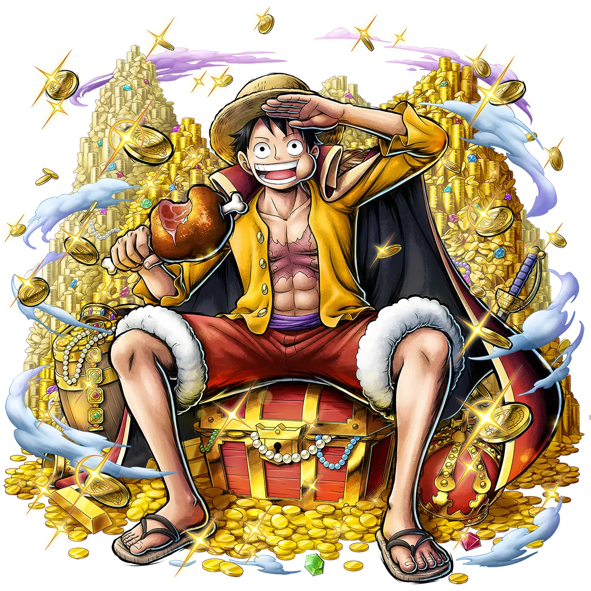 Android Global 5000+ Kim cương | Luffy Becoming the King of the Pirates + Kaido Monsters on Onigashima | 400+ Đá