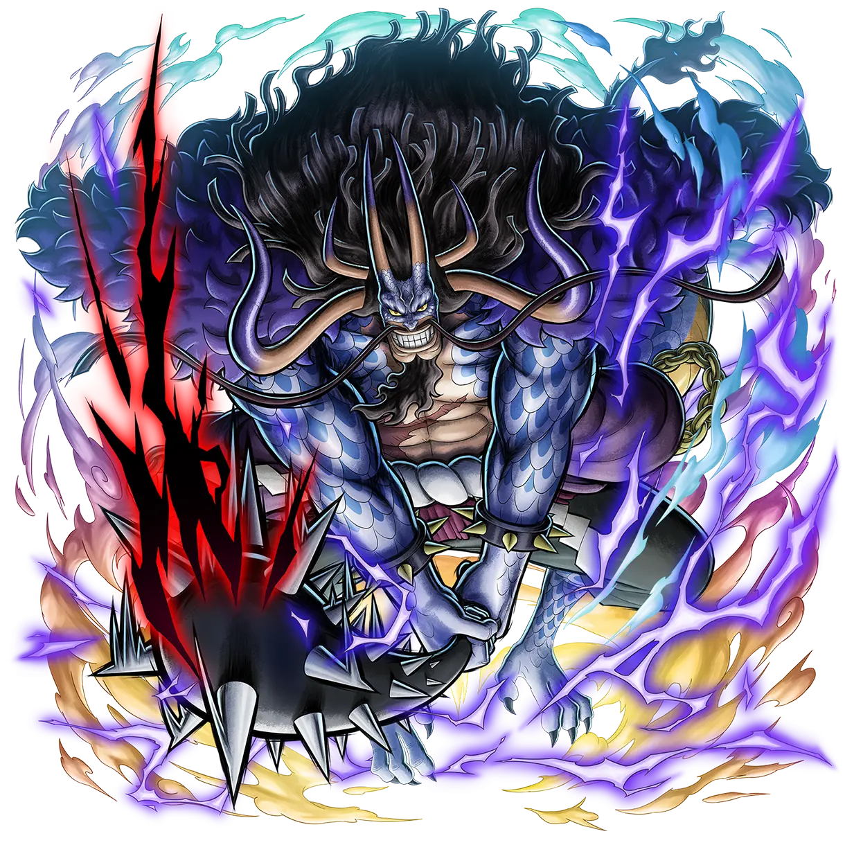 IOS [Global] 5000+ Kim cương | Kaido[V3] Battle Of Monsters on Onigashima | 500+ Đá | 10+ Nhân vật 4 sao