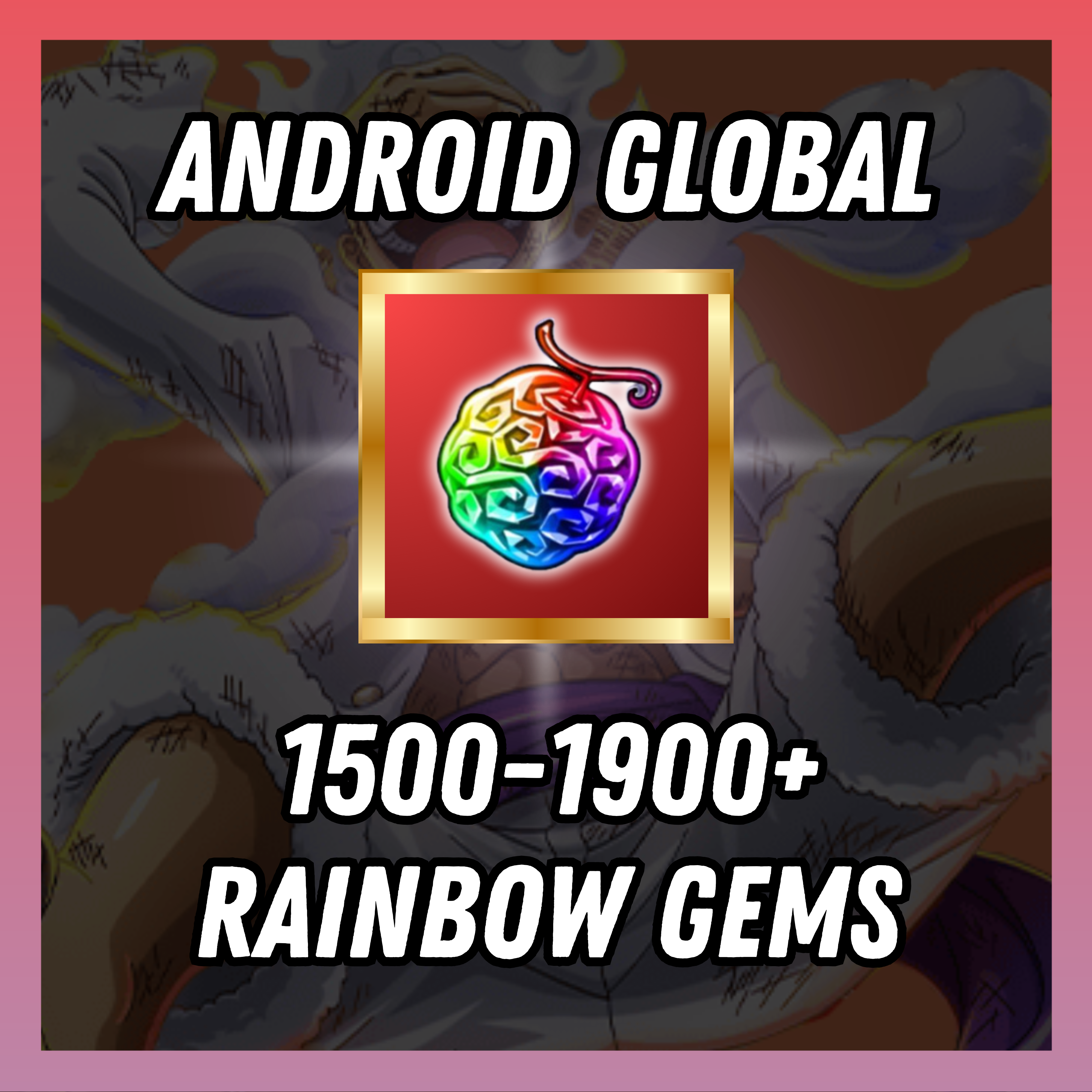 ️Global ️ANDROID ️ 1500~1900 + Rainbow Gems