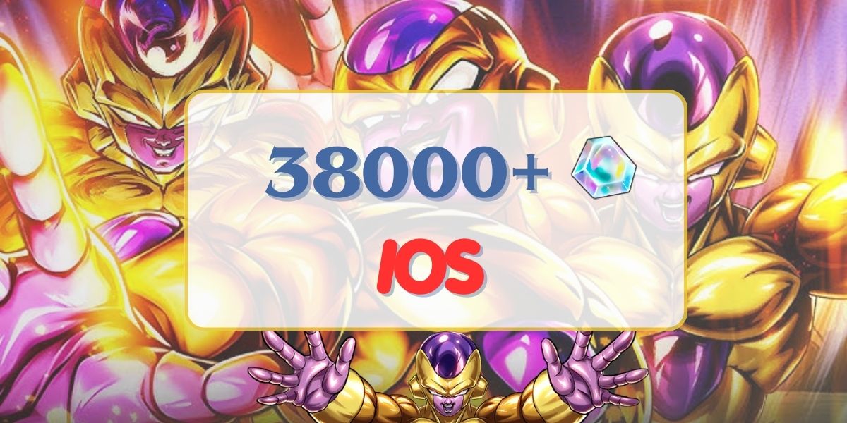 IOS UL Golden Frieza + 38000 Хроно Кристалл + случайные 0-5 LF быстрая доставка