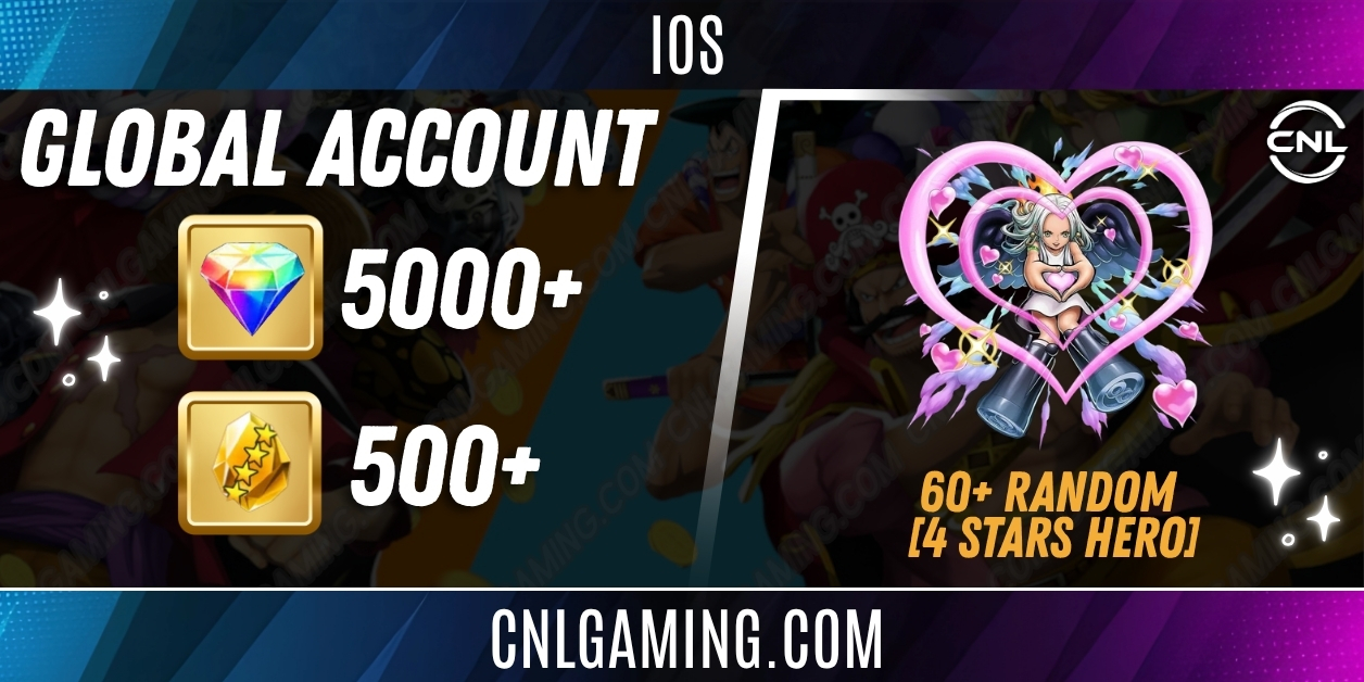 IOS [Global] 5000+ Diamonds | S-Snake | 500+ 4-Star Fragments | 10+ Random 4-Star Heroes