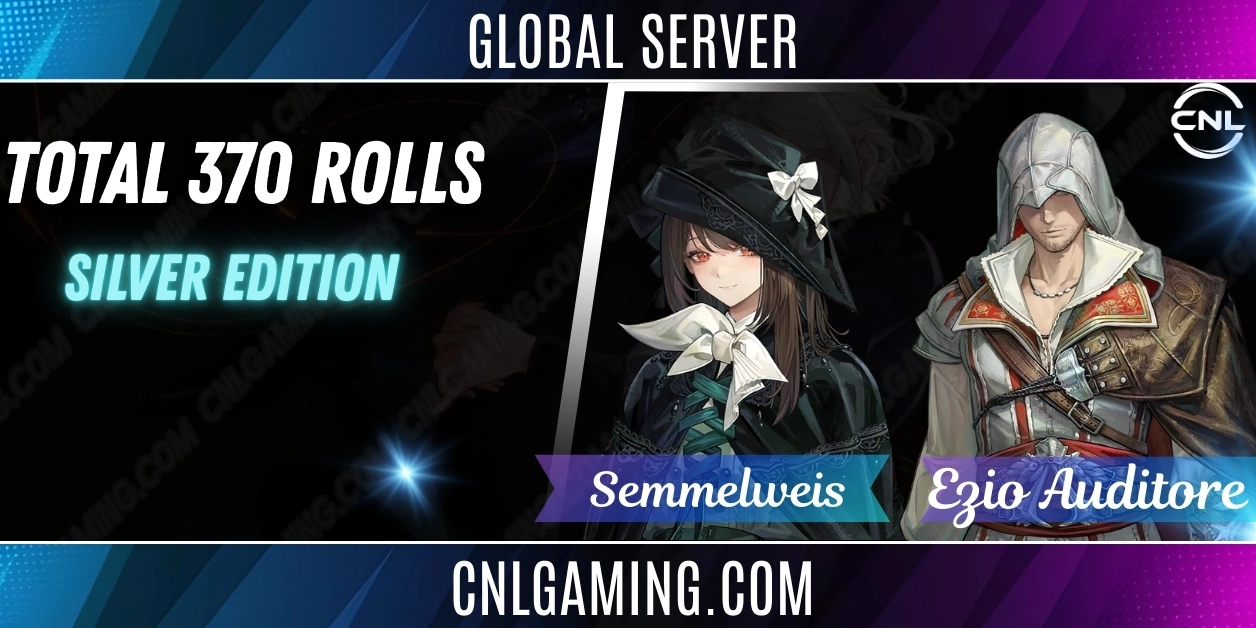Global | Total 370 rolls + Semmelweis + Ezio Auditore | Silver Edition