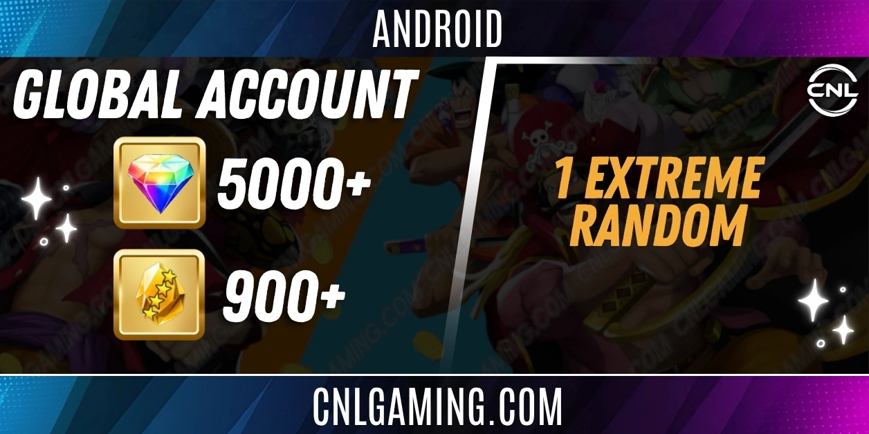 Android [Global] 5000+ Gems | 1 Random EX | 900+ 4-Star Fragments