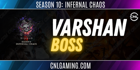 Pre Order | Season 10 : Infernal Chaos | 10x Varshan Boss | Torment 4 | Mat Provided