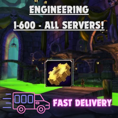 WOW Mist of Pandaria Classic/ Engineering 1-600 EU Leveling Kit/DIY Package/ More details at descriptions