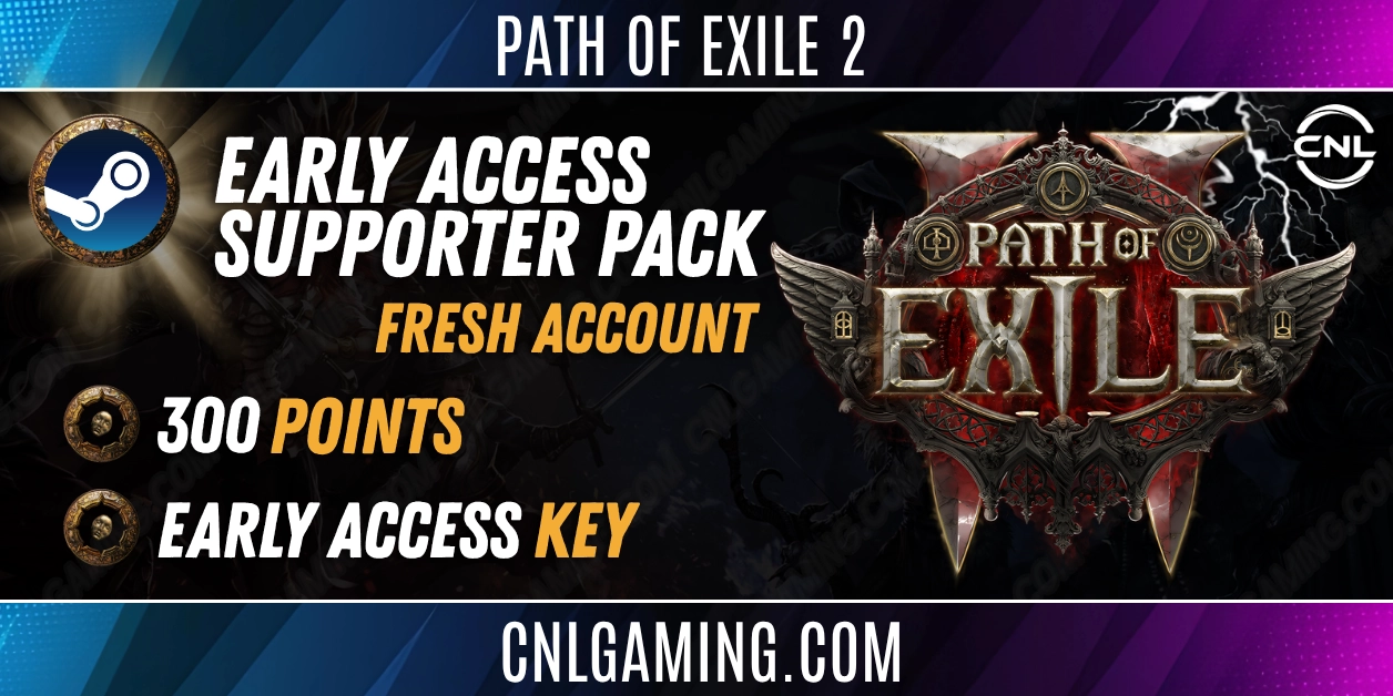 [STEAM] Path of Exile 2 Early Access Supporter Pack | 0H Played | Can Change Data