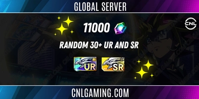 [IOS] 9k | 11k gems | Duel Links Global | 3 UR dream ticket | 1 SR dream ticket | Total random 30+ UR and SR