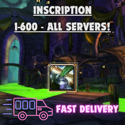 WOW Mist of Pandaria Classic/ Inscription 1-600 EU Leveling Kit/DIY Package/ More details at descriptions