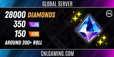 Master Duel 28000-30000 Diamonds +350+ UR dust + 150 SR dust | Around 200+ Roll + No rank play