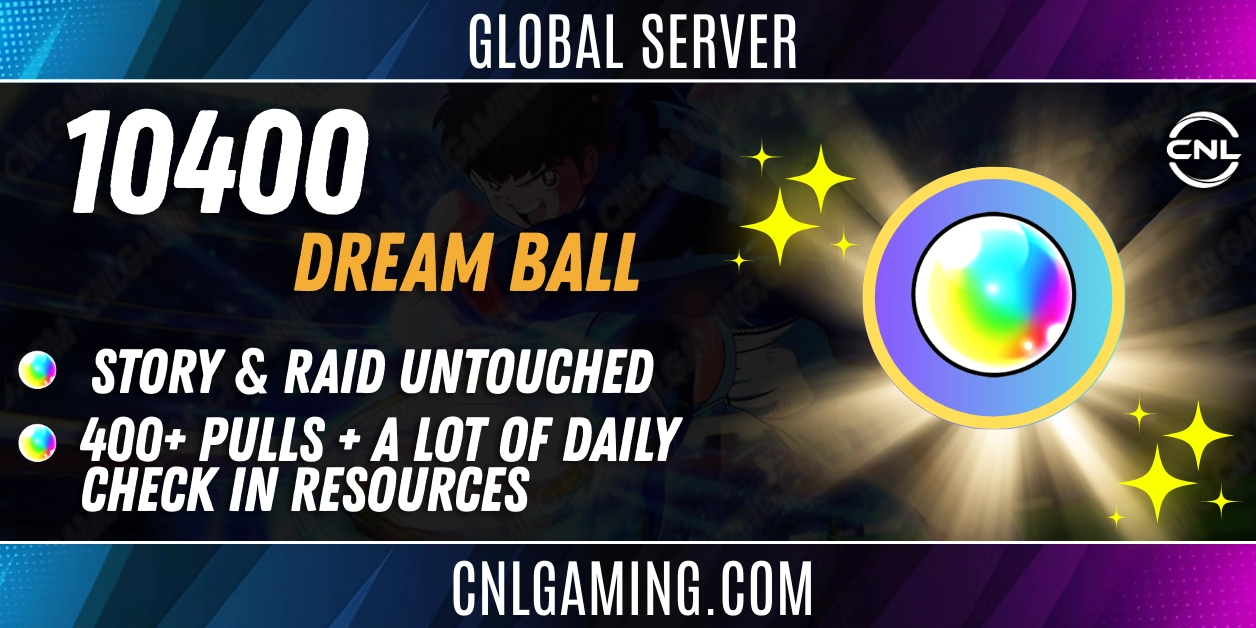 |Global| 10400 DB + Story & Raid Untouched + 50+ SSR Total + 400+ Pulls + A lot of daily check in resources