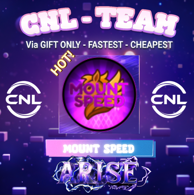 Arise Crossover > Mount Speed [139R]