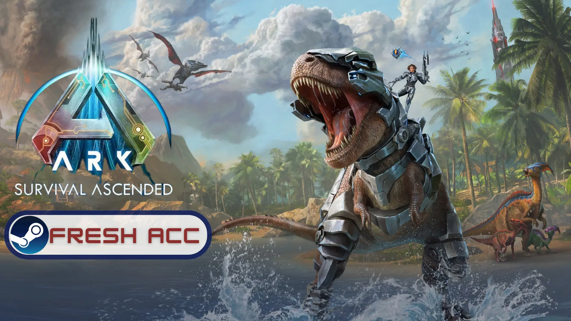 [STEAM] ARK: Survival Ascended | 0H Played | Can Change Data | Fast Delivery