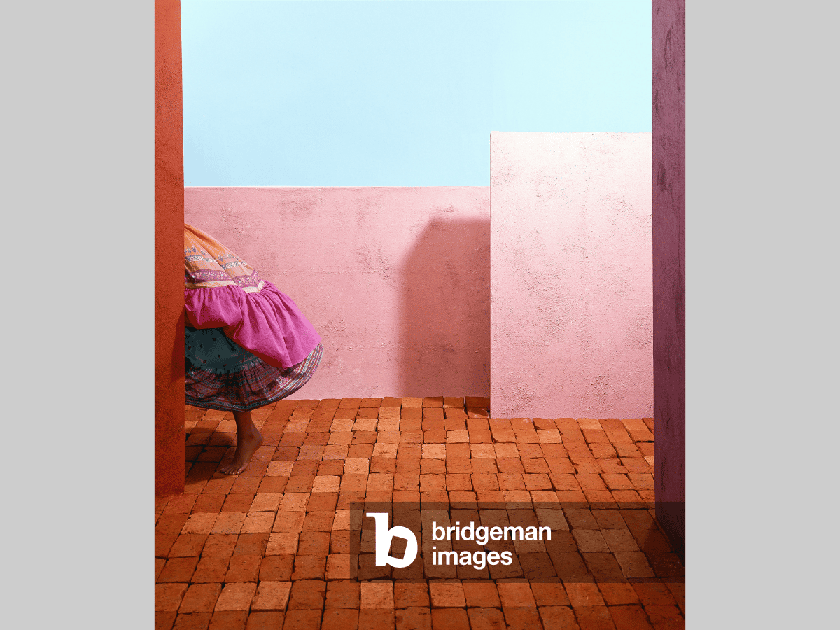 multicoloured dress photograph