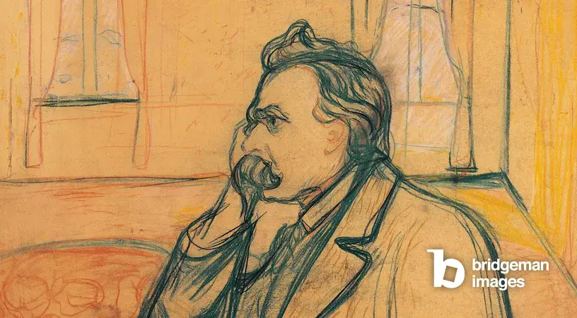 Porträt von Friedrich Nietzsche