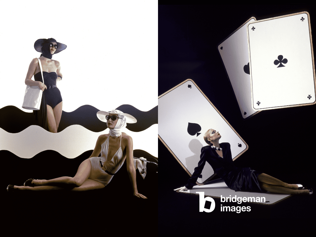 Milan fashion campaign b&w