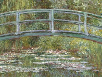 The Water-Lily Pond by Claude Monet