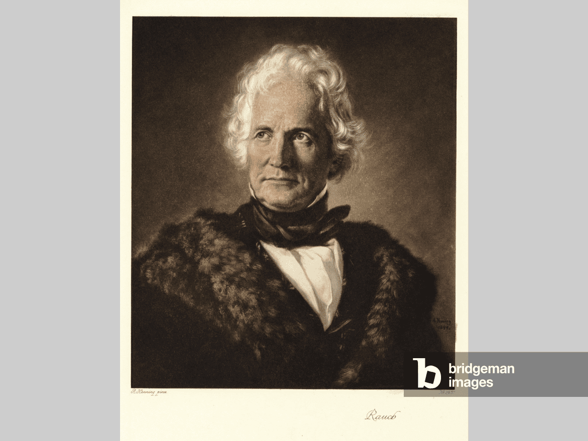 Photograph of Christian Daniel Rauch  from 1849
