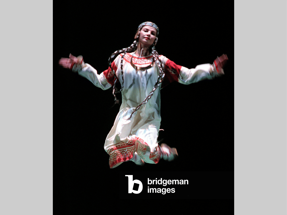 Photograph of Stravinsky's performance