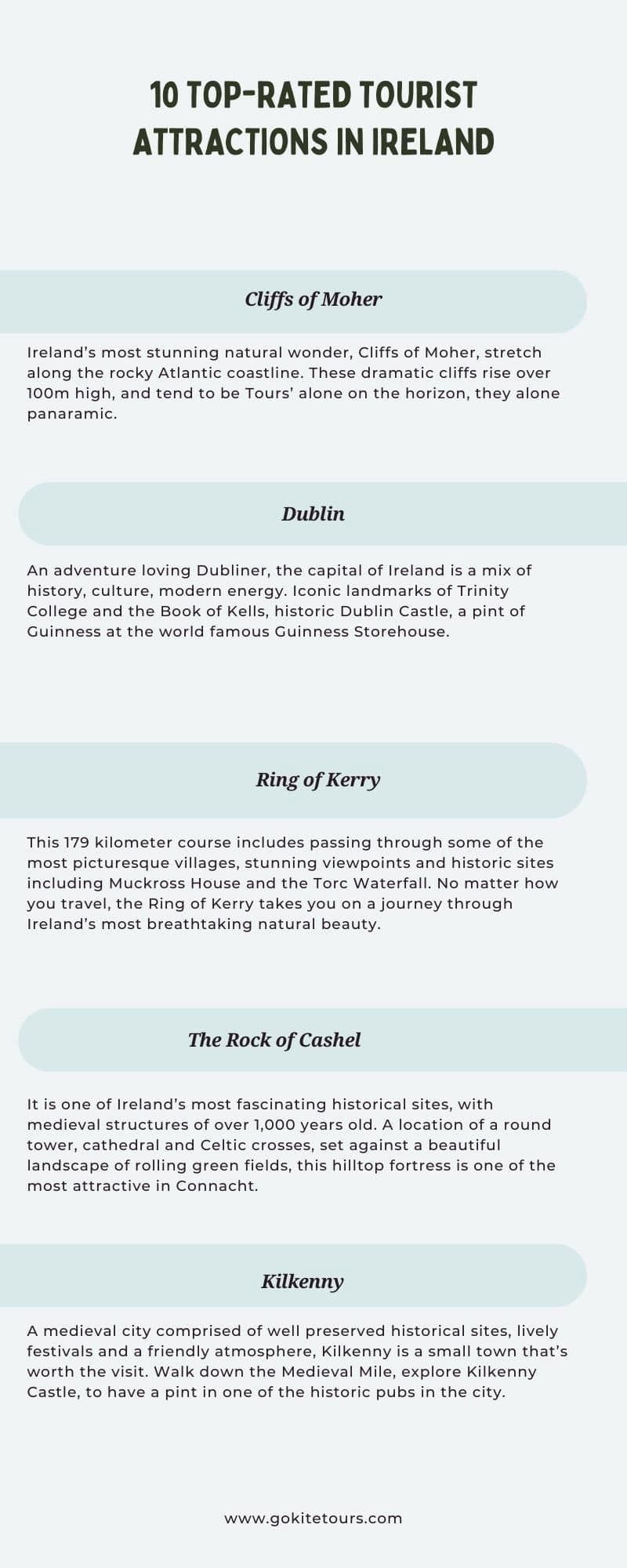 Tourist Attractions in Ireland