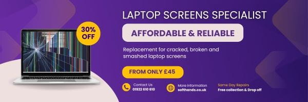 laptop screen repairs walsall