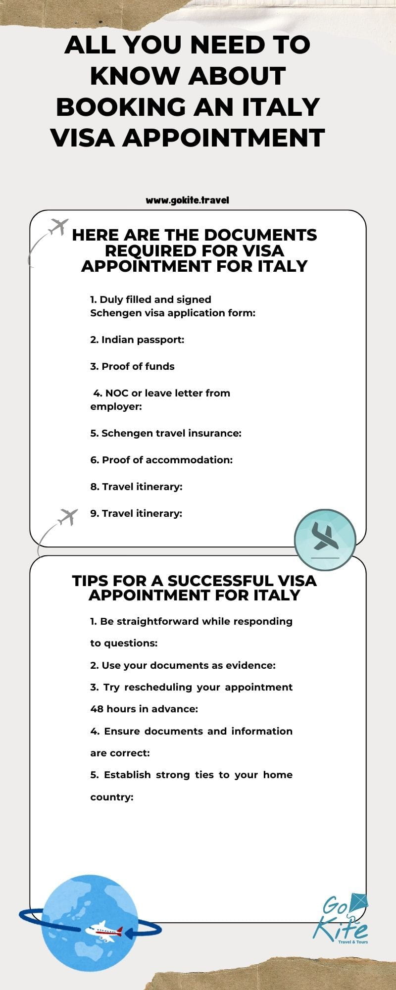 Italy Visa Appointment