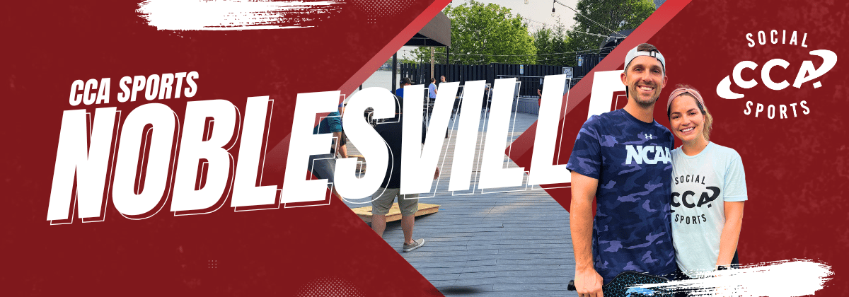 Noblesville sport leagues. Play pickleball, cornhole or euchre at venues in Noblesville.