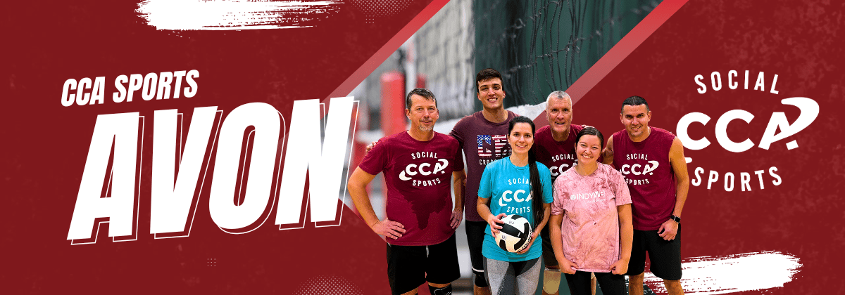 Avon sports leagues. Indoor volleyball league at the HRH YMCA. 