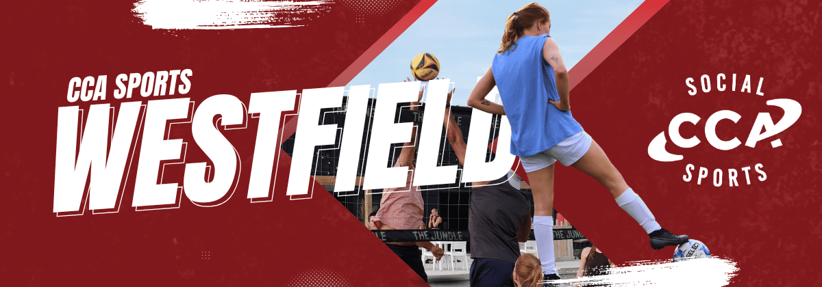 Adult sports leagues in Westfield. Play Sand Volleyball, Indoor Volleyball, Soccer or Cornhole in Westfield. 