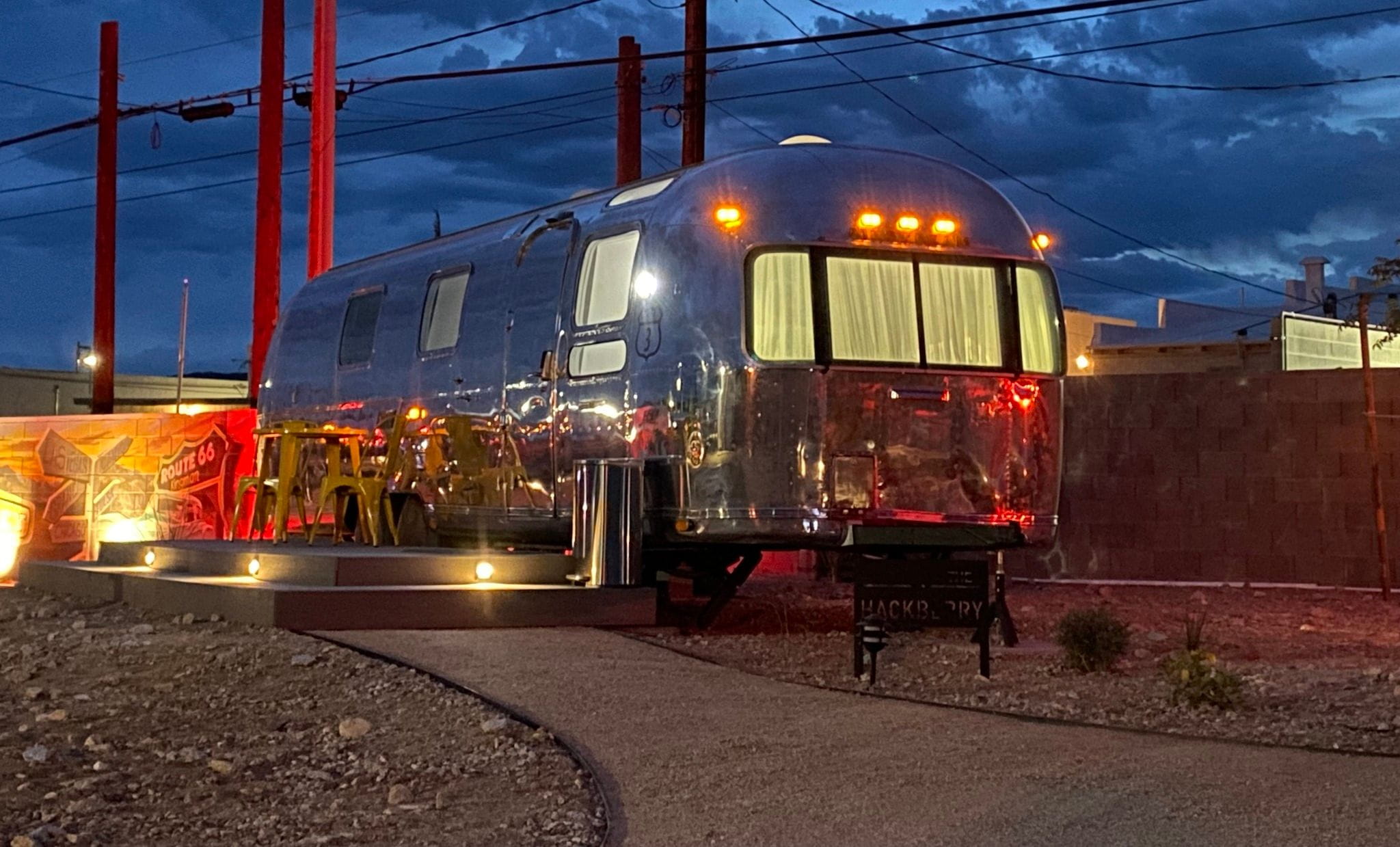 vintage airstream trailer