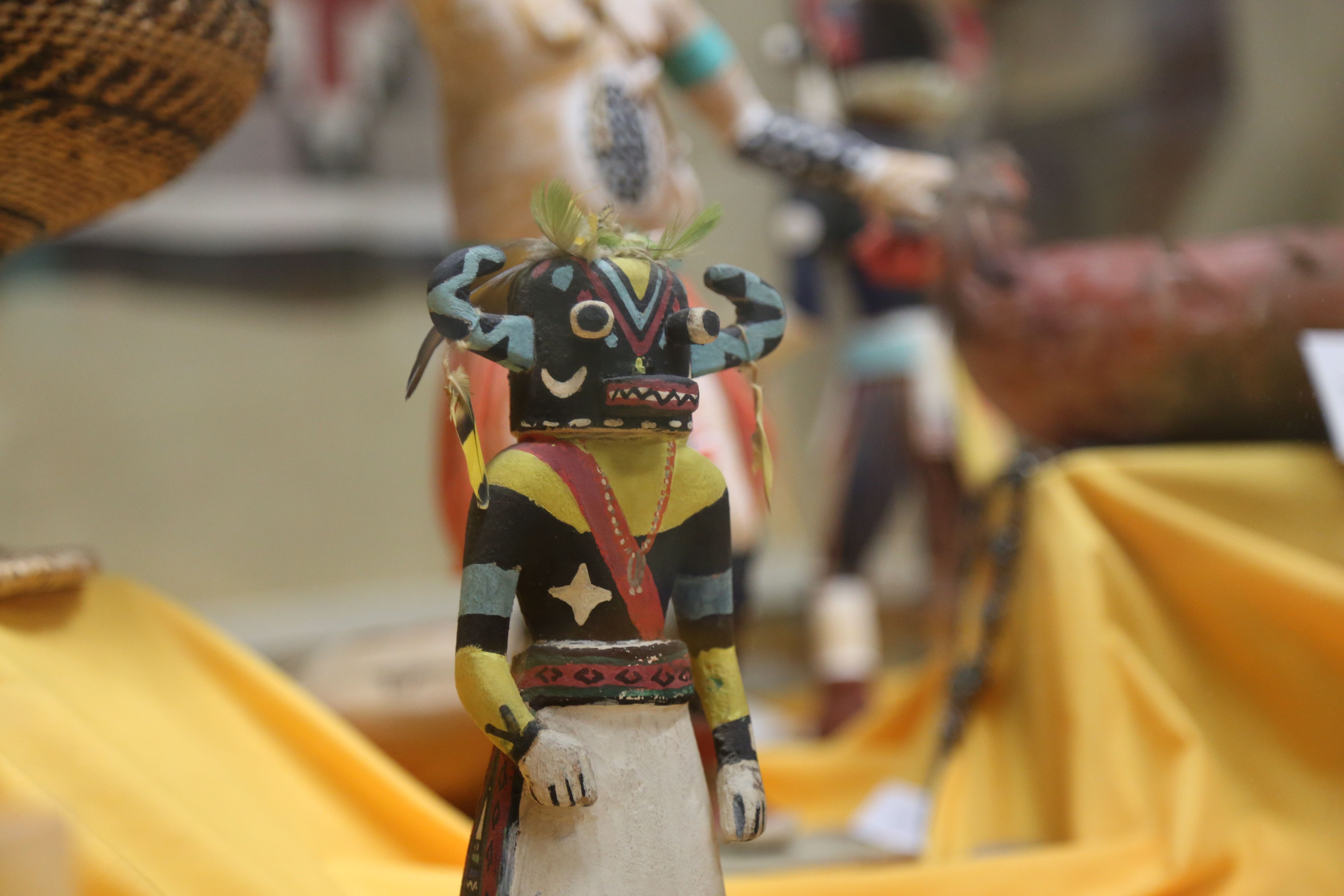 a Native American Kachina doll